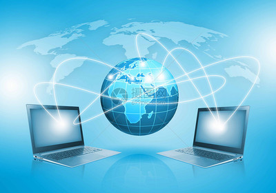 網絡全球化 從筆記本電腦中的地球儀窺見數字時代的互聯